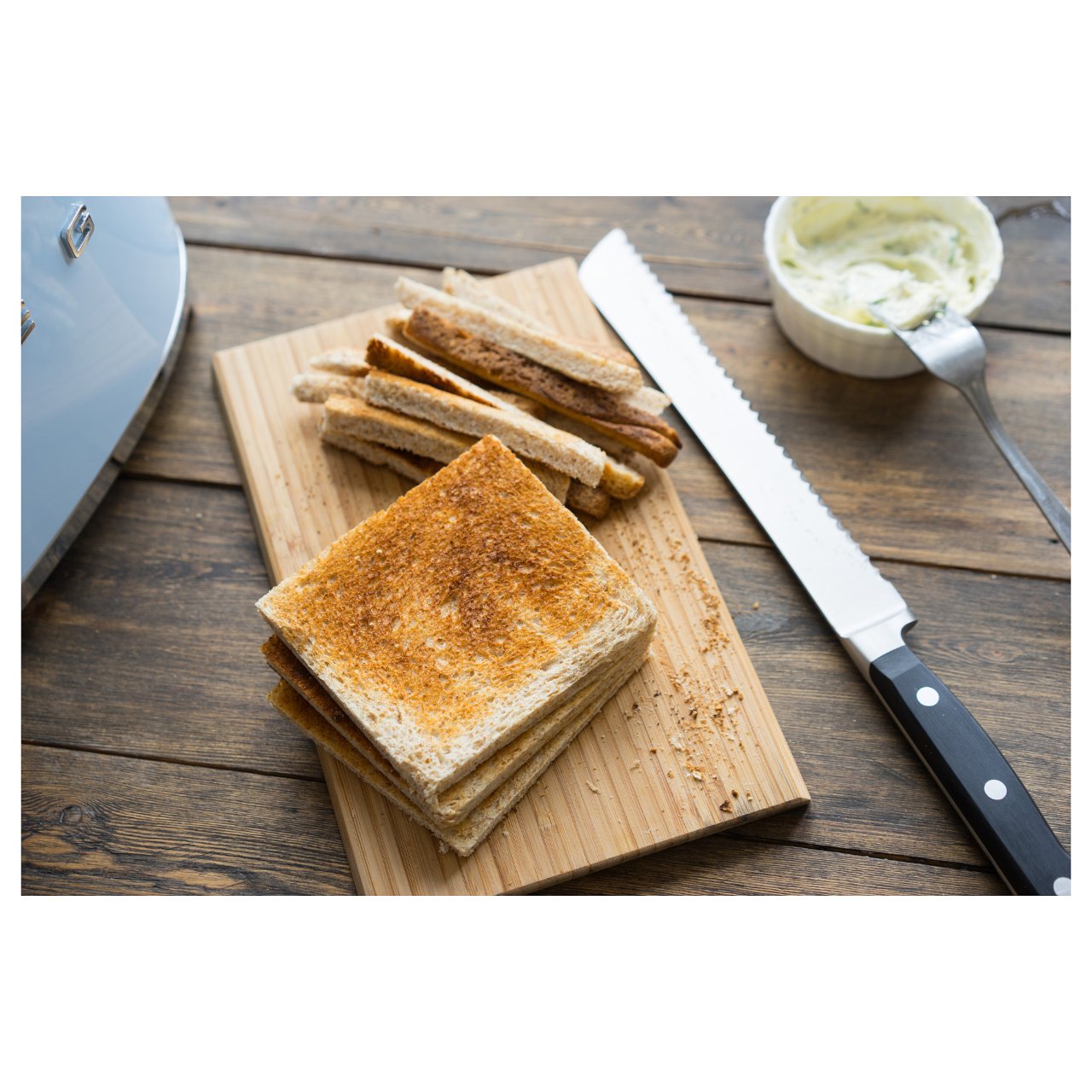 SMEG TSF01PBEU Toaster 2 Scheiben Pastellblau