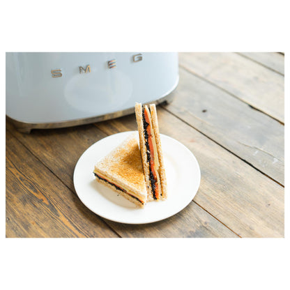 SMEG TSF01PBEU Toaster 2 Scheiben Pastellblau
