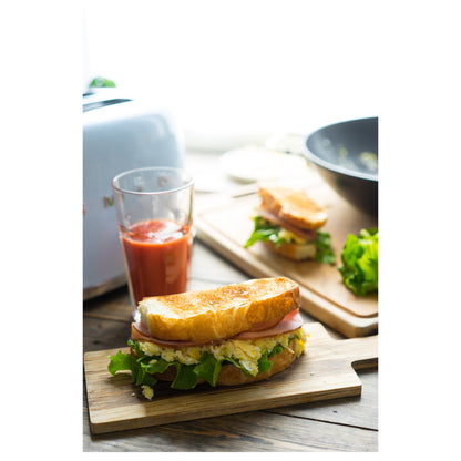 SMEG TSF01PBEU Toaster 2 Scheiben Pastellblau