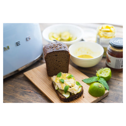 SMEG TSF01PBEU Toaster 2 Scheiben Pastellblau