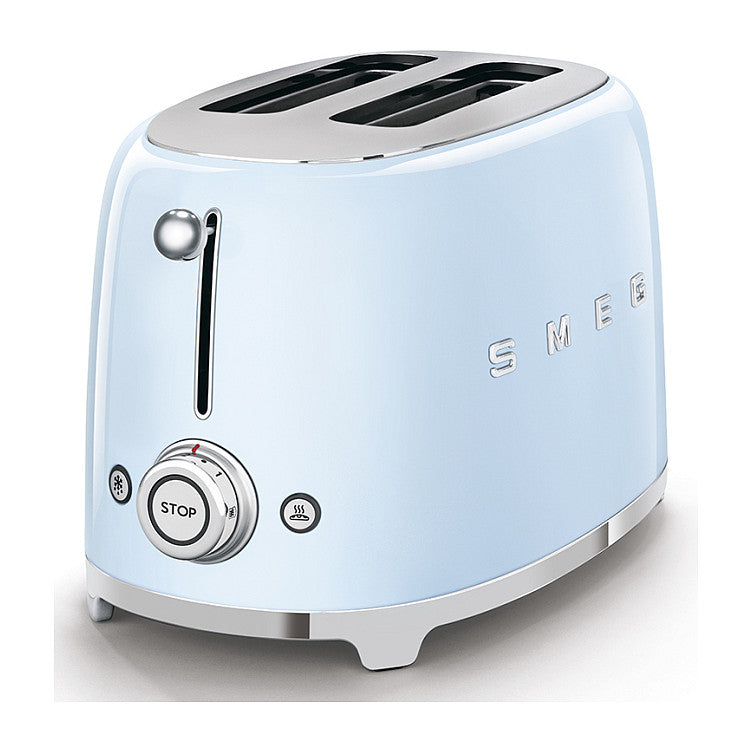 SMEG TSF01PBEU Toaster 2 Scheiben Pastellblau
