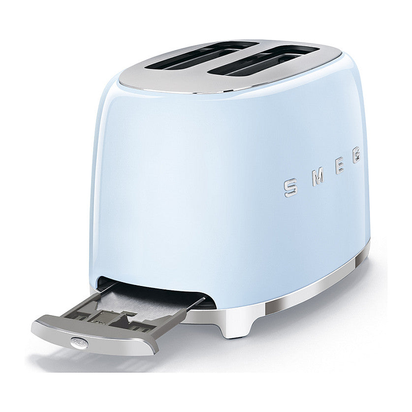 SMEG TSF01PBEU Toaster 2 Scheiben Pastellblau