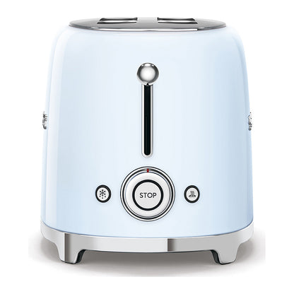 SMEG TSF02PBEU Toaster 4 Scheiben Pastellblau