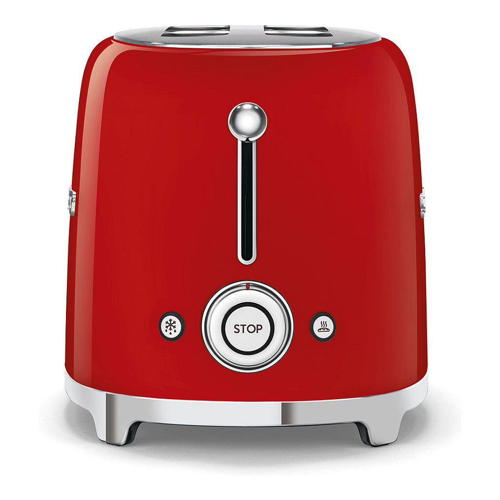 SMEG TSF01RDEU Toaster 2 Scheiben Rot