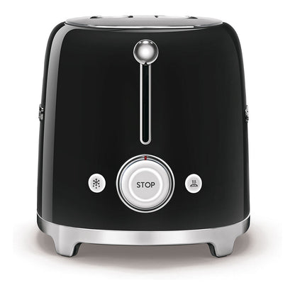 SMEG TSF02BLEU Toaster 4 Scheiben Schwarz