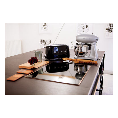 SMEG TSF02BLEU Toaster 4 Scheiben Schwarz