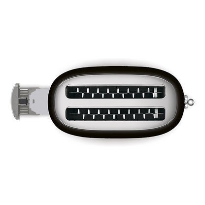 SMEG TSF02BLEU Toaster 4 Scheiben Schwarz