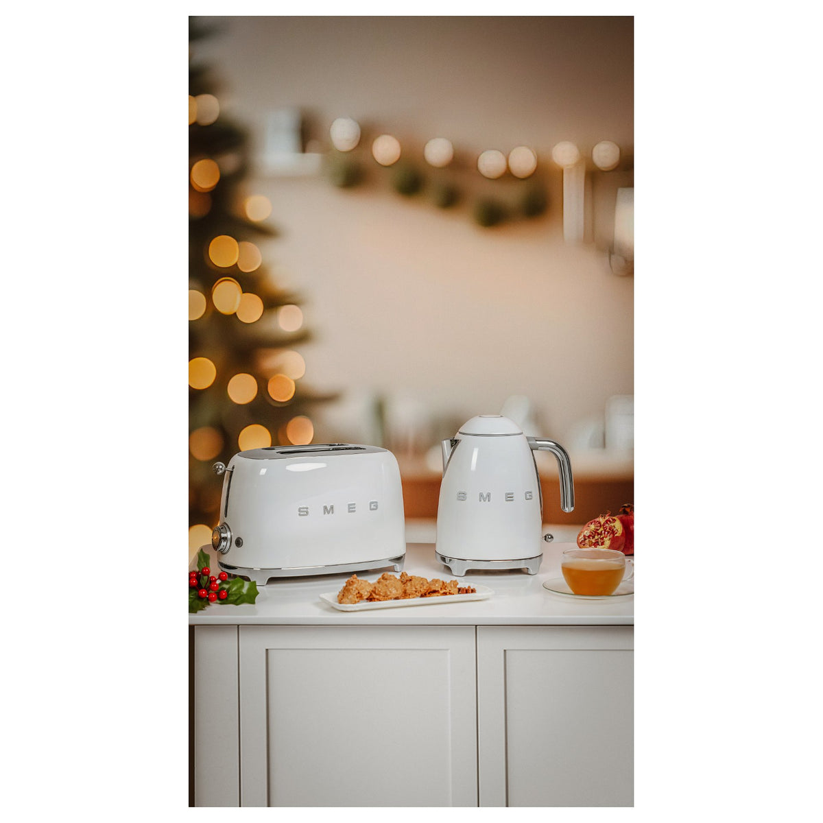 SMEG TSF01WHEU 2 Scheiben Toaster weiß