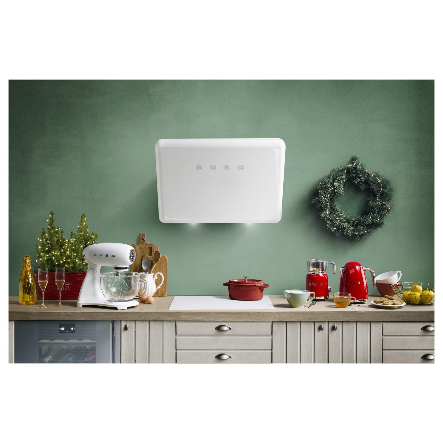 SMEG KLF03RDEU Wasserkocher Rot