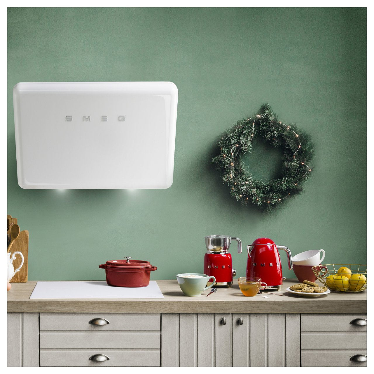 SMEG KLF03RDEU Wasserkocher Rot