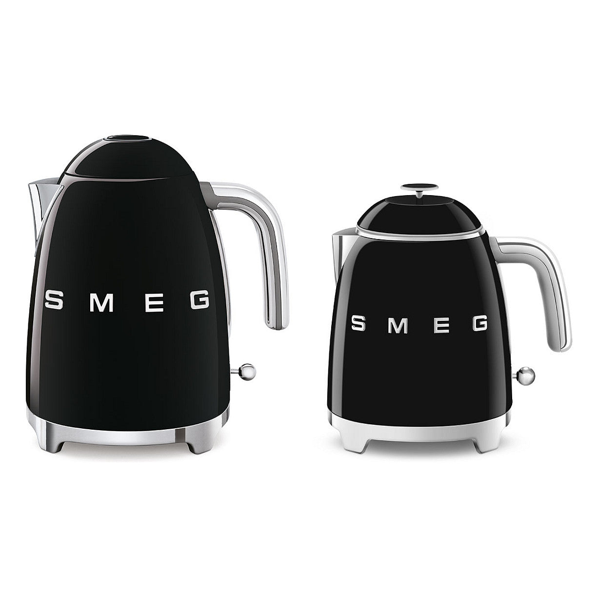 SMEG KLF05BLEU Mini Wasserkocher Schwarz