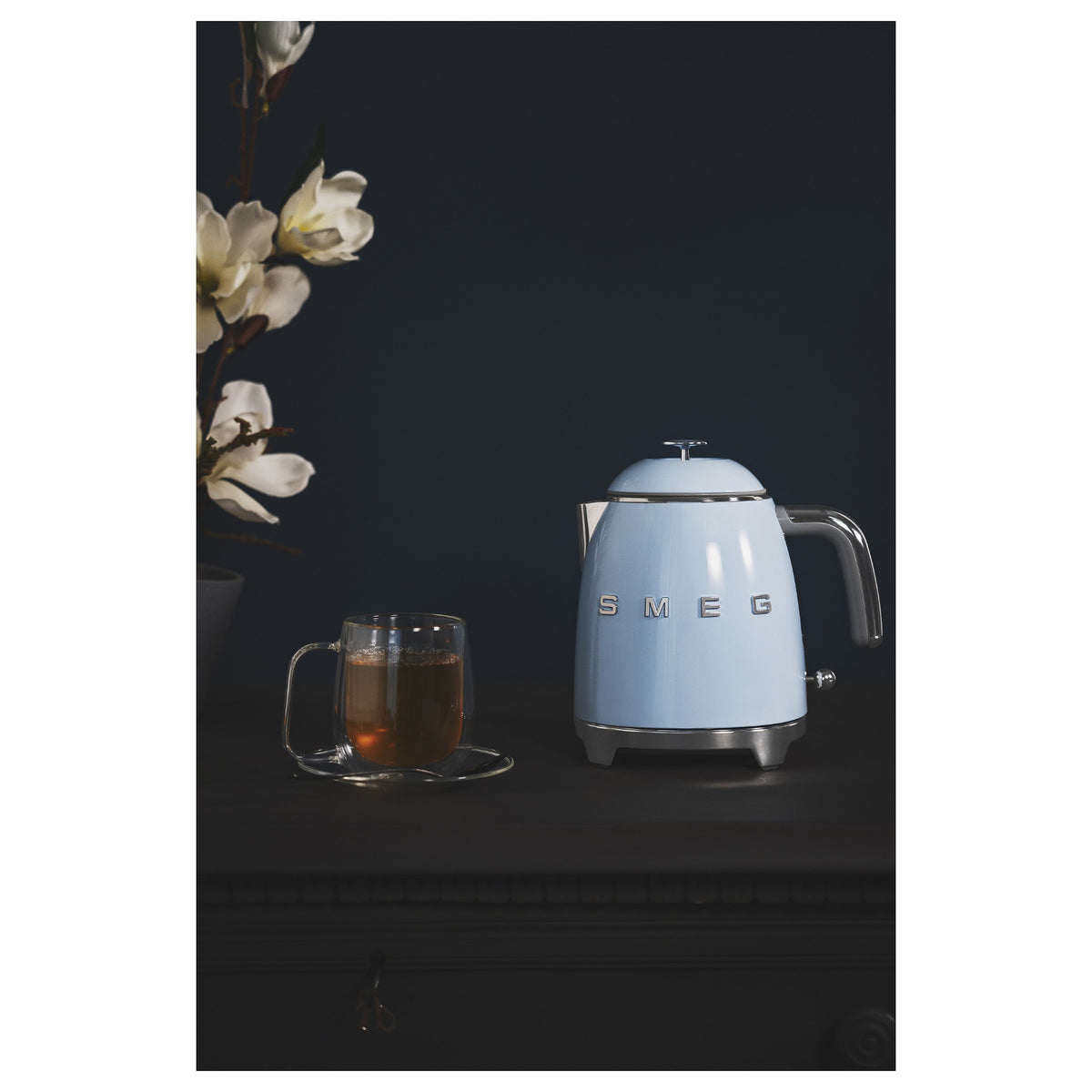 SMEG KLF05PBEU Mini Wasserkocher Blau