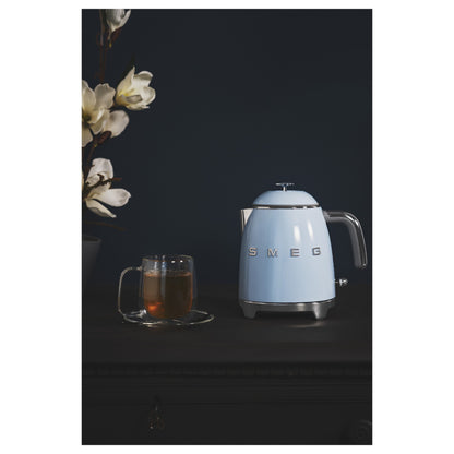 SMEG KLF05PBEU Mini Wasserkocher Blau