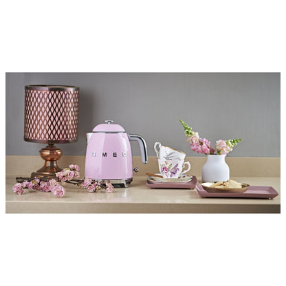 SMEG KLF05PKEU Mini Wasserkocher Rosa