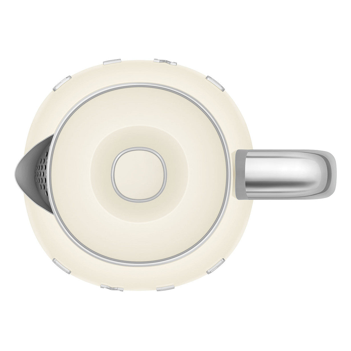 SMEG KLF05CREU Mini Wasserkocher Creme