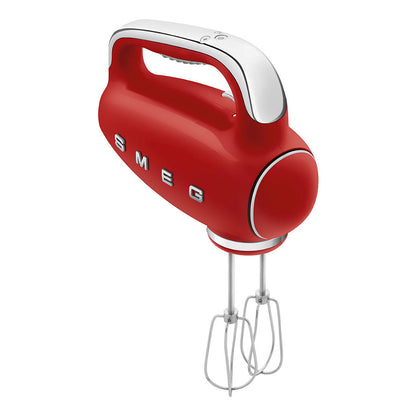 SMEG HMF01RDEU Handmixer im 50er Jahre Retro Design rot