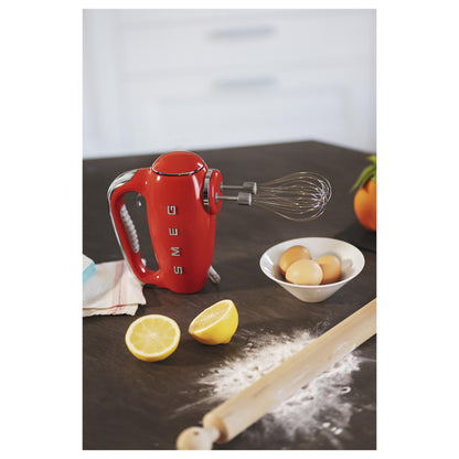 SMEG HMF01RDEU Handmixer im 50er Jahre Retro Design rot