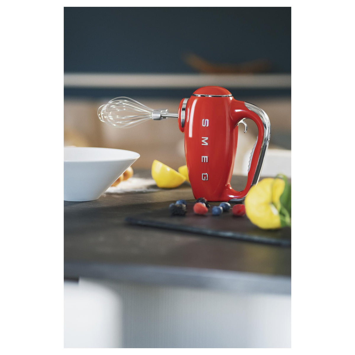 SMEG HMF01RDEU Handmixer im 50er Jahre Retro Design rot