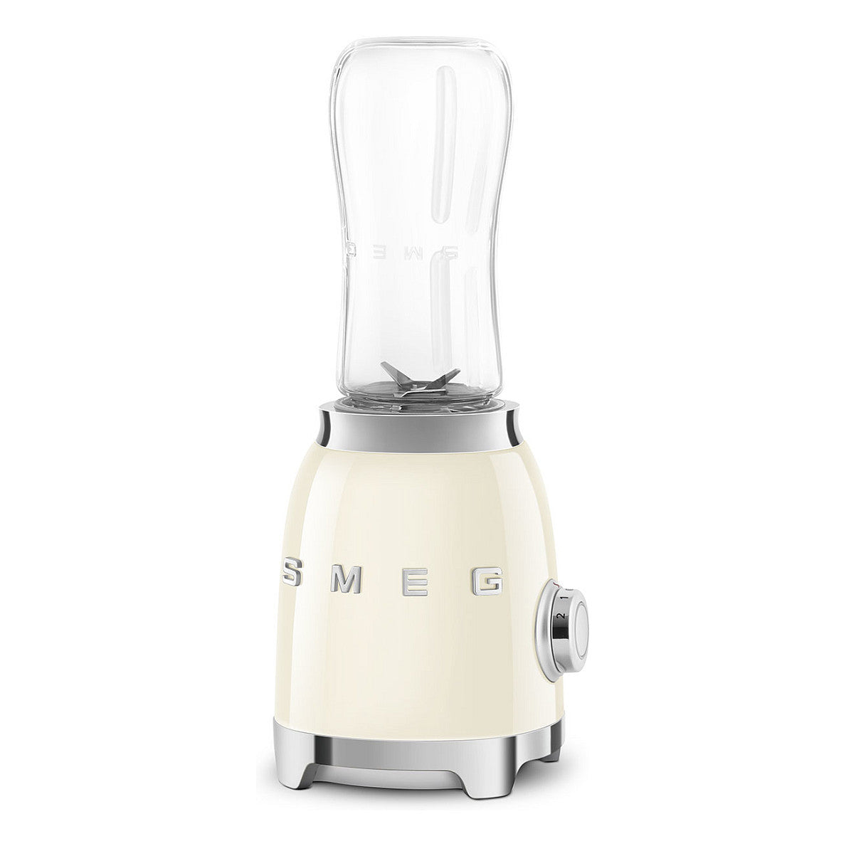 SMEG PBF01CREU Mixer aus Edelstahl. creme
