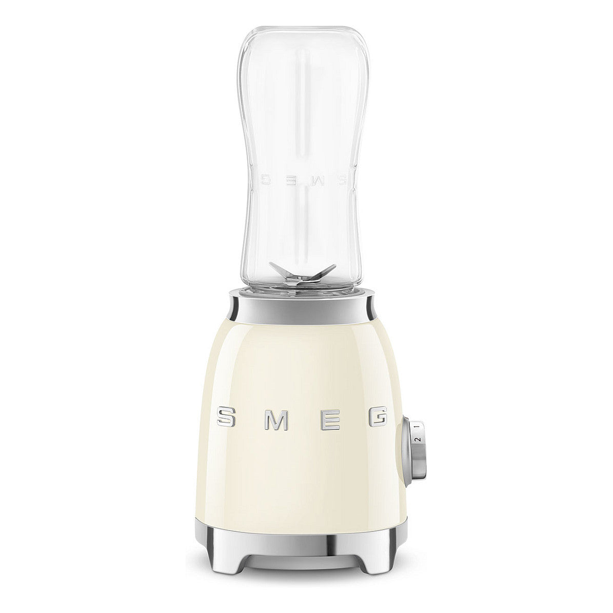 SMEG PBF01CREU Mixer aus Edelstahl. creme