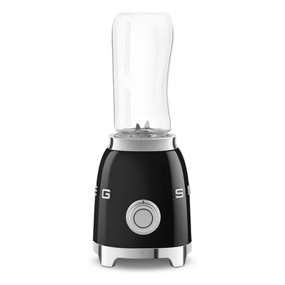 SMEG PBF01BLEU Mixer aus Edelstahl, schwarz