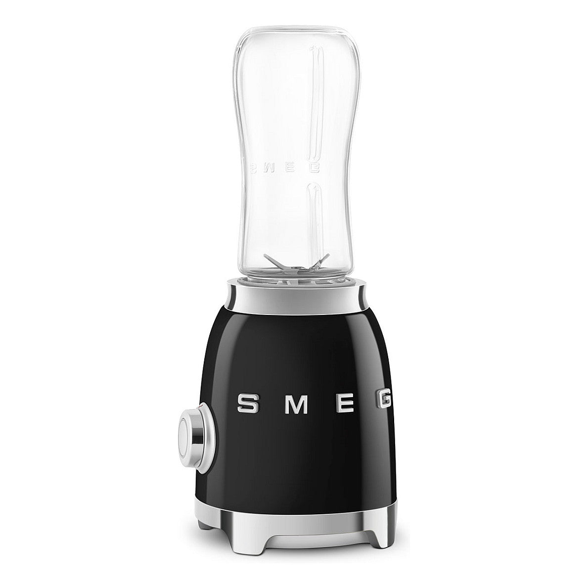 SMEG PBF01BLEU Mixer aus Edelstahl, schwarz