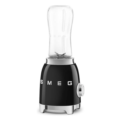 SMEG PBF01BLEU Mixer aus Edelstahl, schwarz