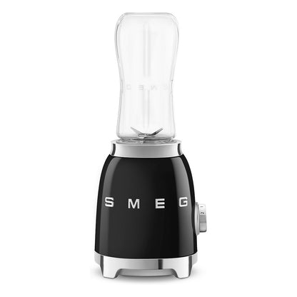 SMEG PBF01BLEU Mixer aus Edelstahl, schwarz