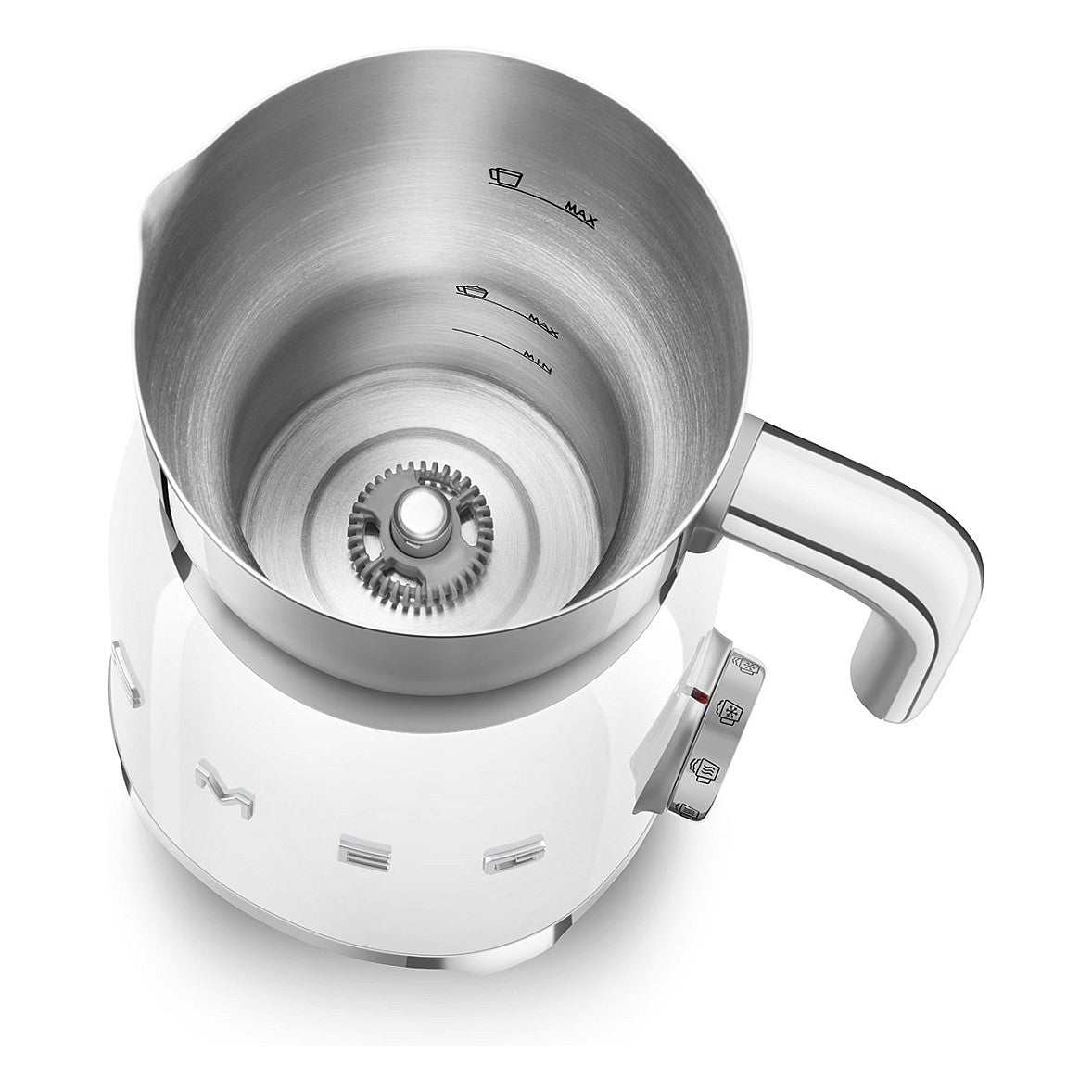 SMEG MFF11WHEU Milchaufschäumer 50`s Style weiß