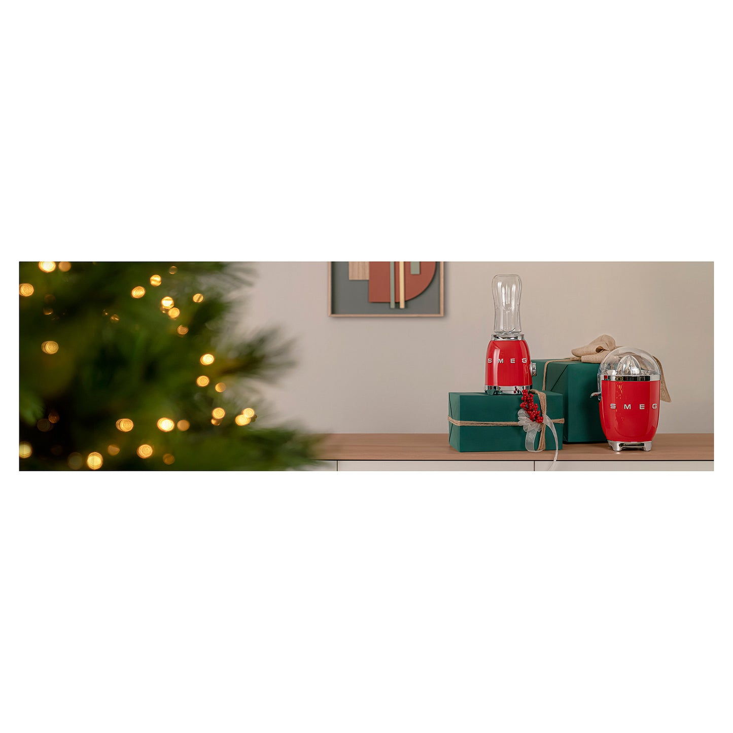 SMEG CJF11RDEU Zitruspresse Rot