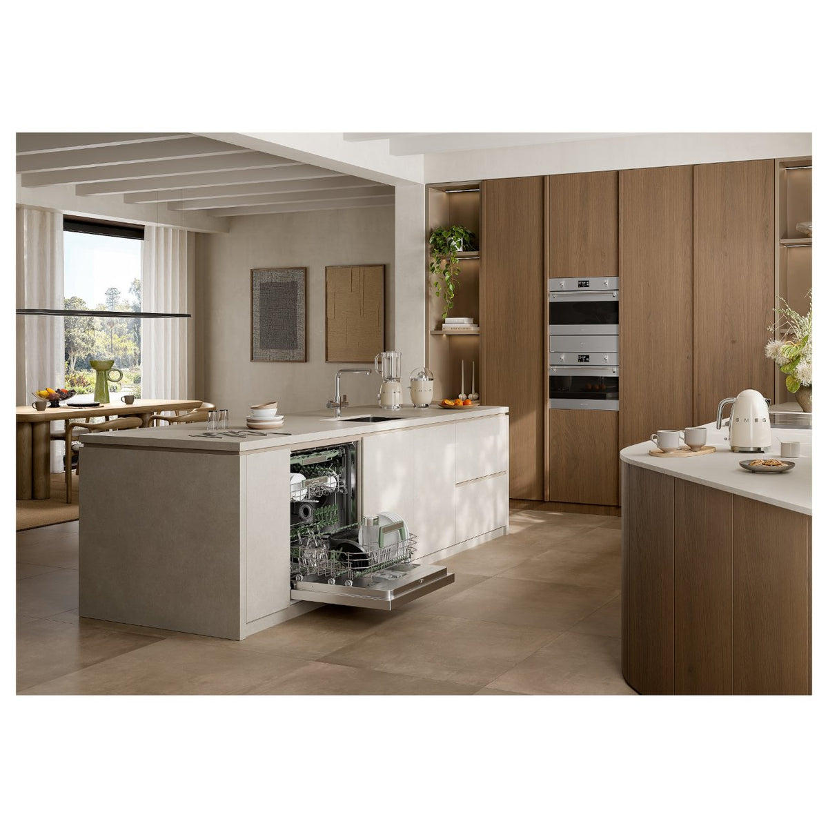 SMEG BLF03CREU Mixer Farbe Pastell creme