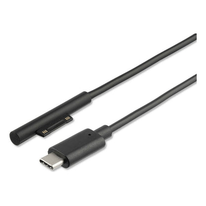 4smarts Ladekabel Micorosft Surface Connect zu USB Typ-C 5A 1m black