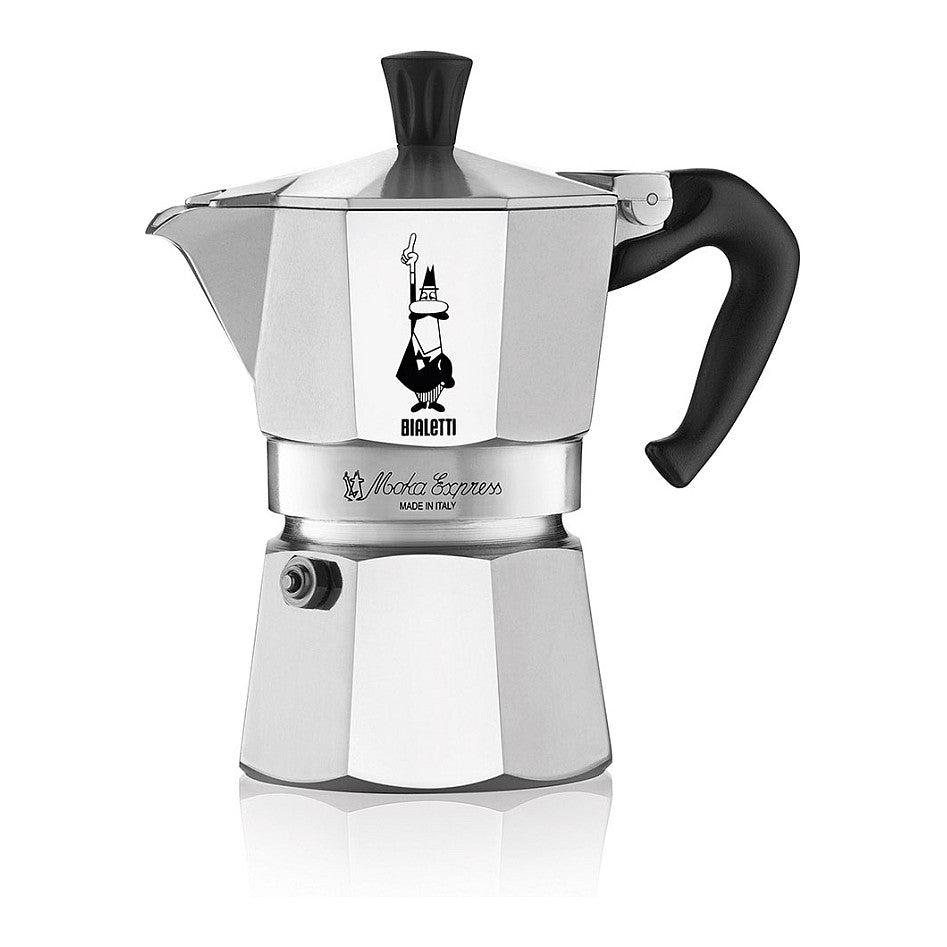Bialetti Moka Express - silber - Aluminium - für 3 Tassen