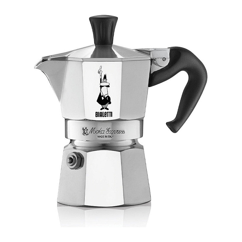 Bialetti Moka Express - silber - Aluminium - für 2 Tassen