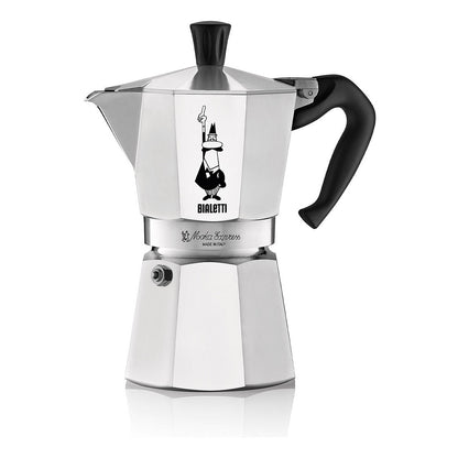 Bialetti Moka Express - silber - Aluminium - für 6 Tassen