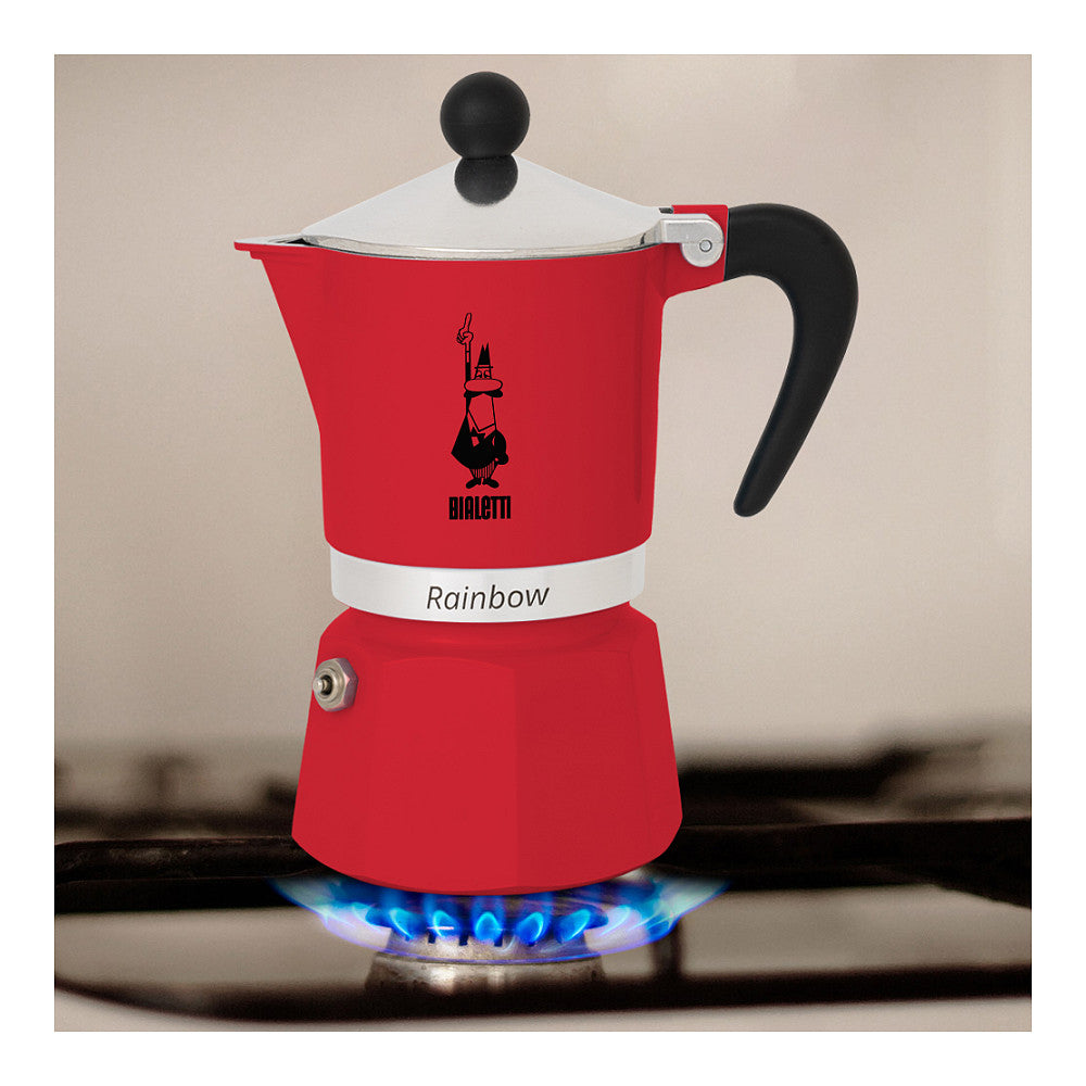 Bialetti Rainbow Kaffeemaschine*Rot*