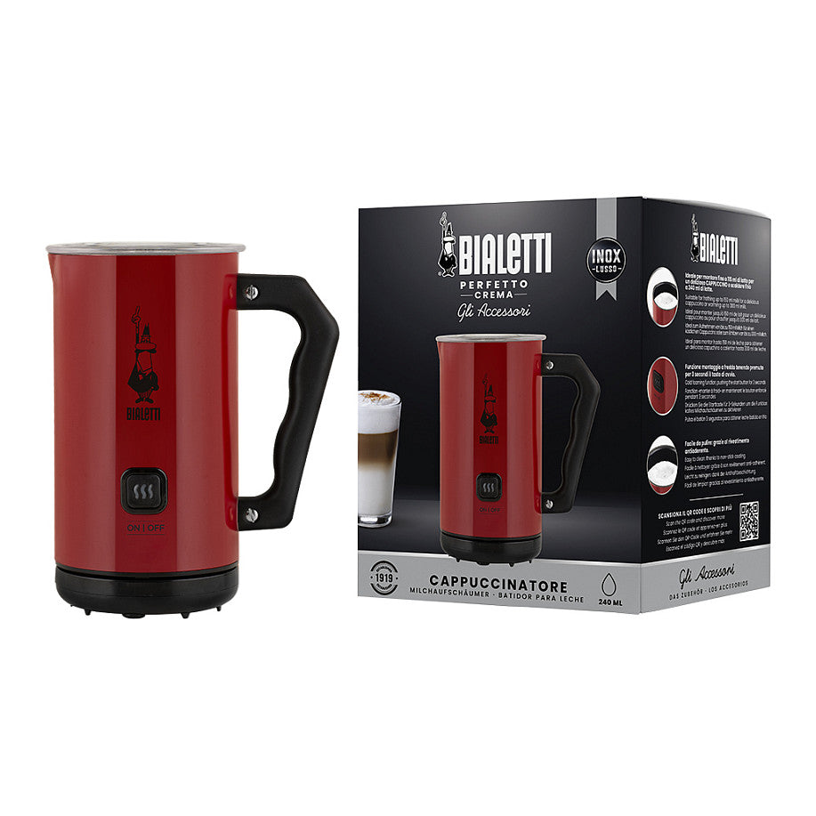 Bialetti MKF02 rosso Milchaufschumer