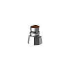 Bialetti Kaffee-Aromabehälter aus Glas - für 250g Kaffee - Deckel mit Standvorrichtung - inkl. Löffel