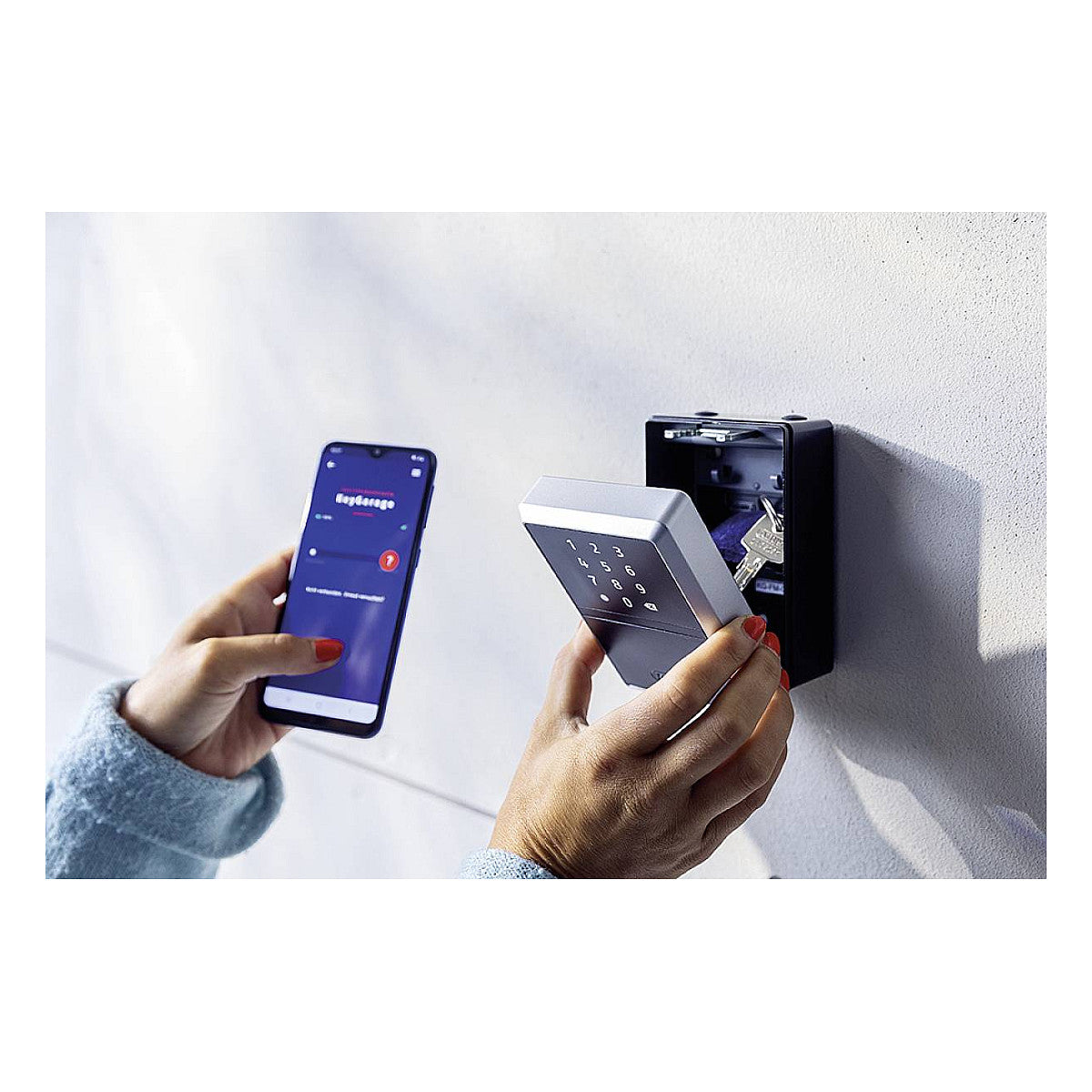 ABUS Schlüsselkasten KeyGarage 787 SMART BT Wandmontage