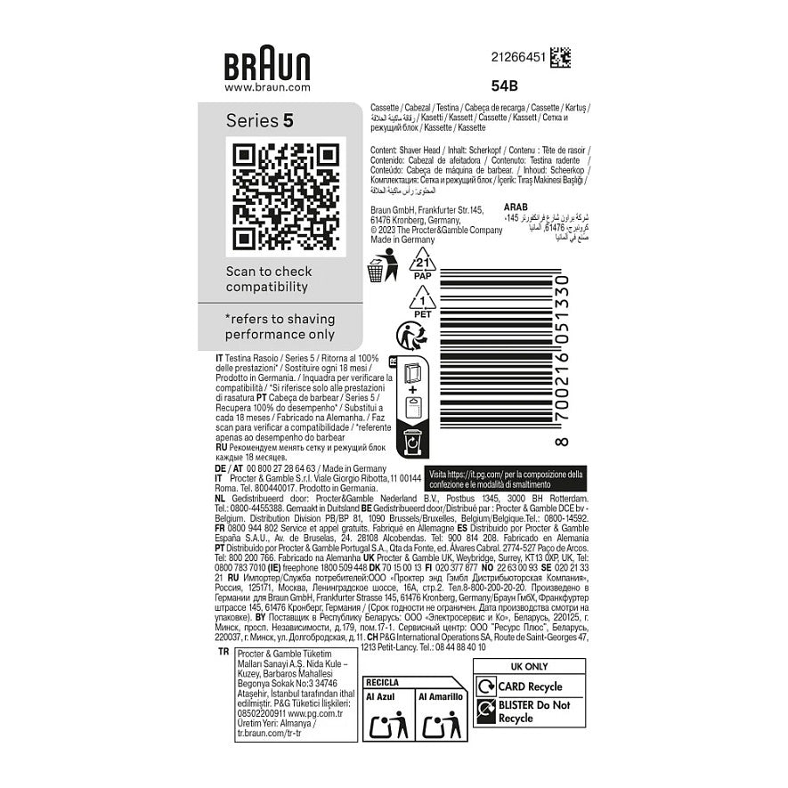 Braun Kombipack 54B