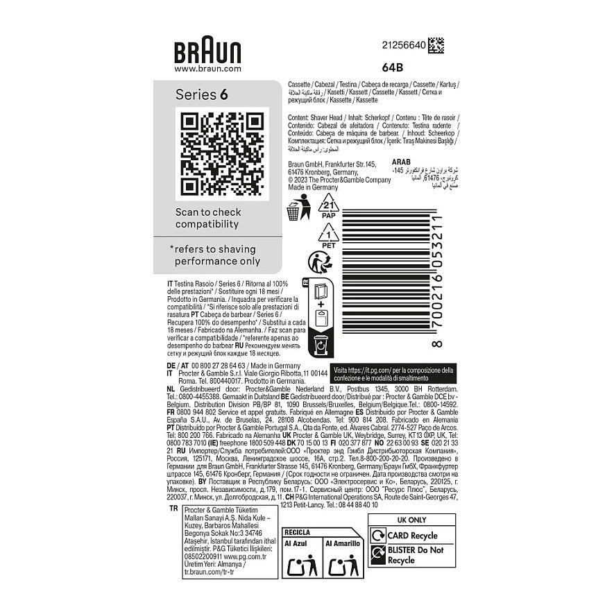 Braun Kombipack 64B