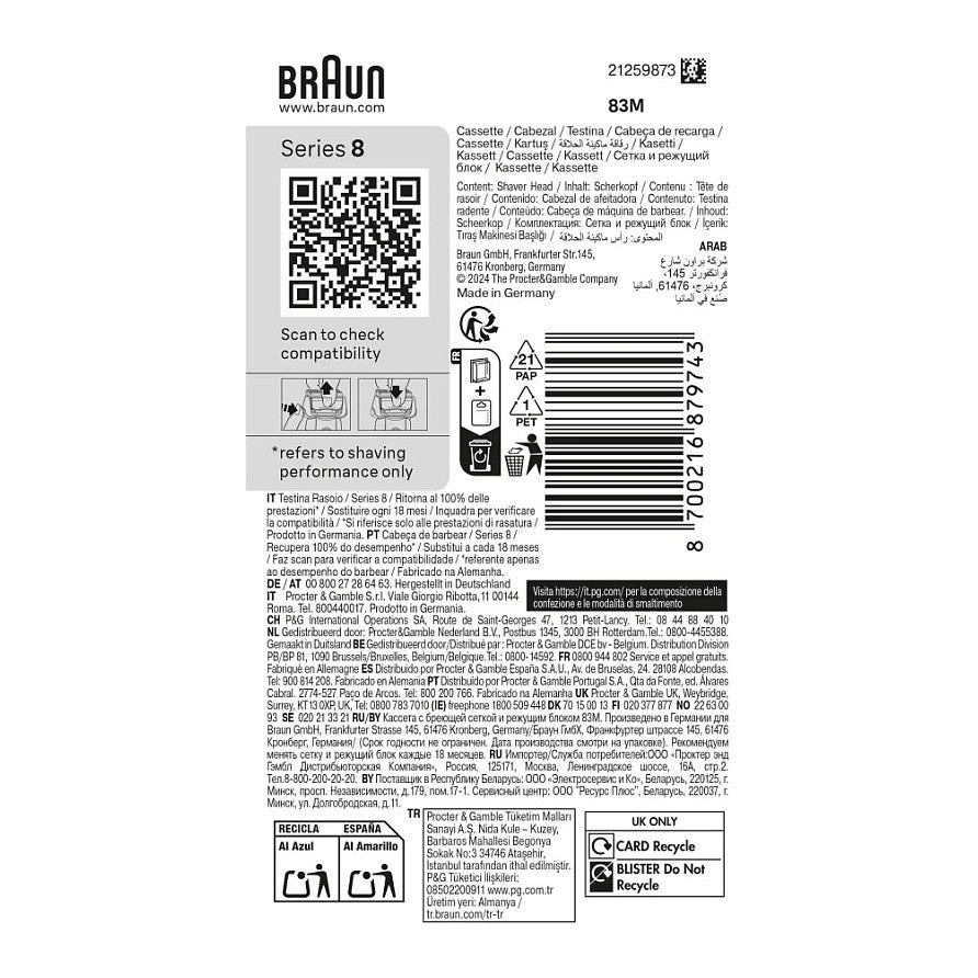 Braun Kombipack 83M