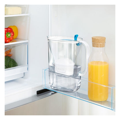 BRITA Tischwasserfilter Style eco *blau* inkl. 1 Filter