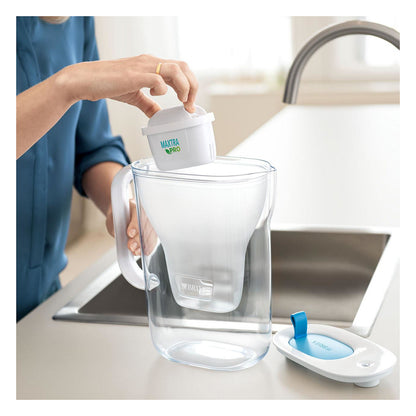 BRITA Tischwasserfilter Style eco *blau* inkl. 1 Filter