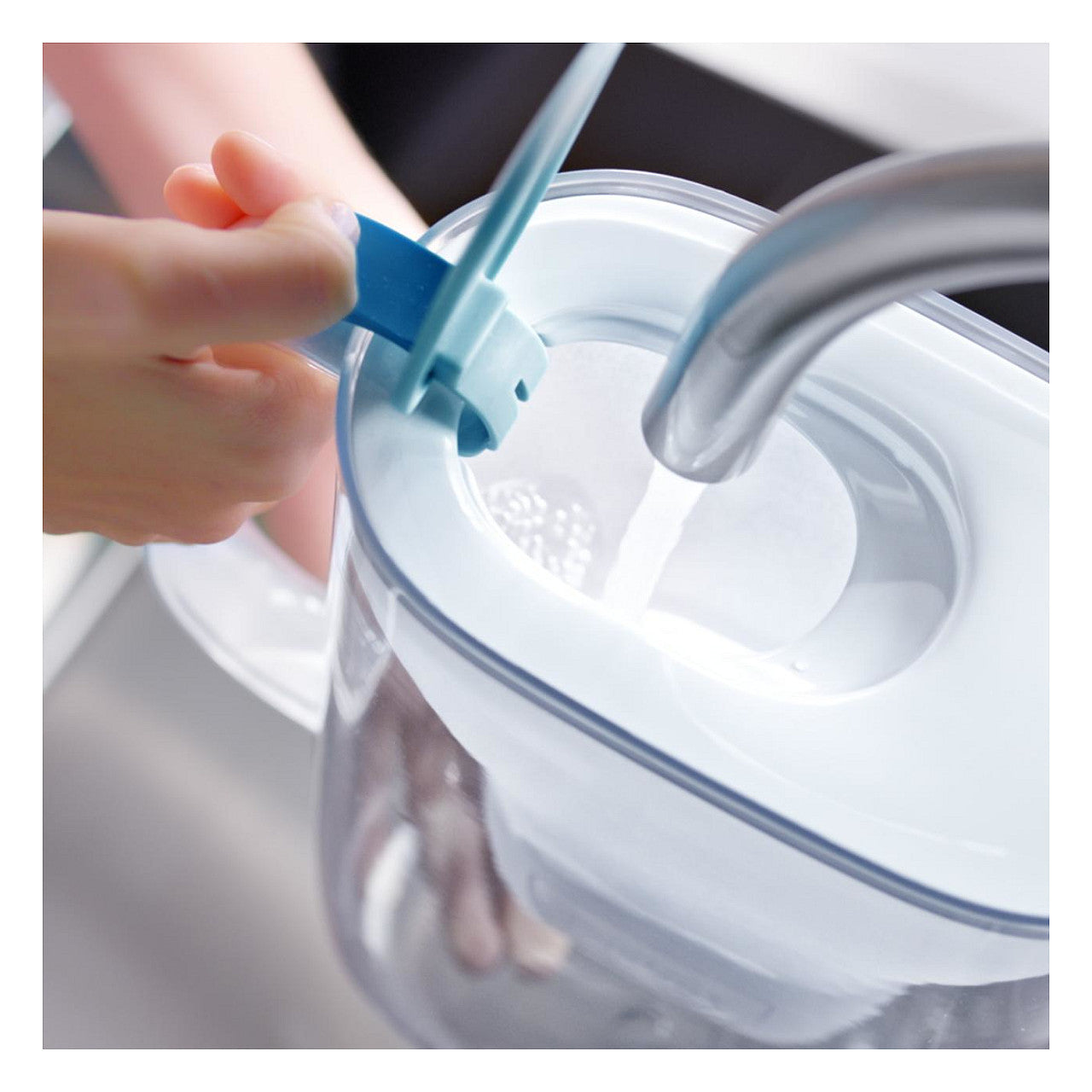 BRITA Tischwasserfilter Style eco *blau* inkl. 1 Filter