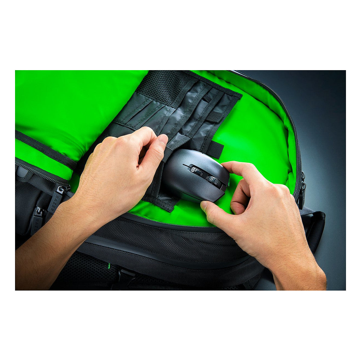 Razer Orochi V2 - rechts - Optisch - RF Wireless - 18000 DPI - Weiß