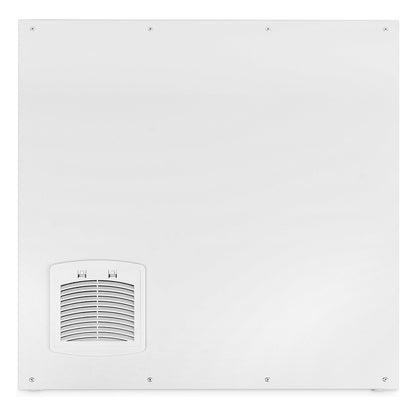 PC Schrank für Computergehäuse Glastür Digitus. inkl. Lüfter und Castorgruppe. Farbe Grau RAL 7035
