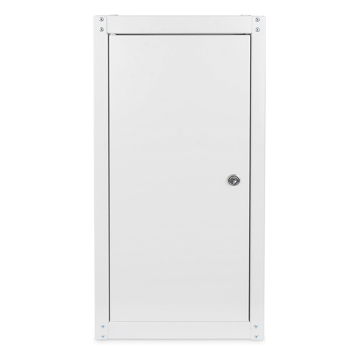 PC Schrank für Computergehäuse Glastür Digitus. inkl. Lüfter und Castorgruppe. Farbe Grau RAL 7035