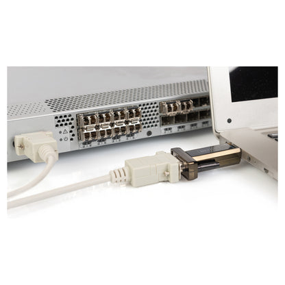 DIGITUS Adapter USB2.0/A -> seriell D-Sub9 St/St + 0.8m Kab retail