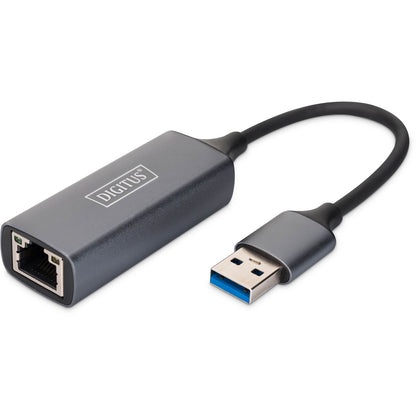Digitus USB 3.0 > RJ45 (ST-BU) Adapter Schwarz